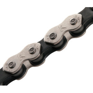 Ланцюг KMC К1 BMX/FIX Silver/Black 1/2 X 1/8 110 ланок з замком в боксі доступно від 1 шт. Photo 2